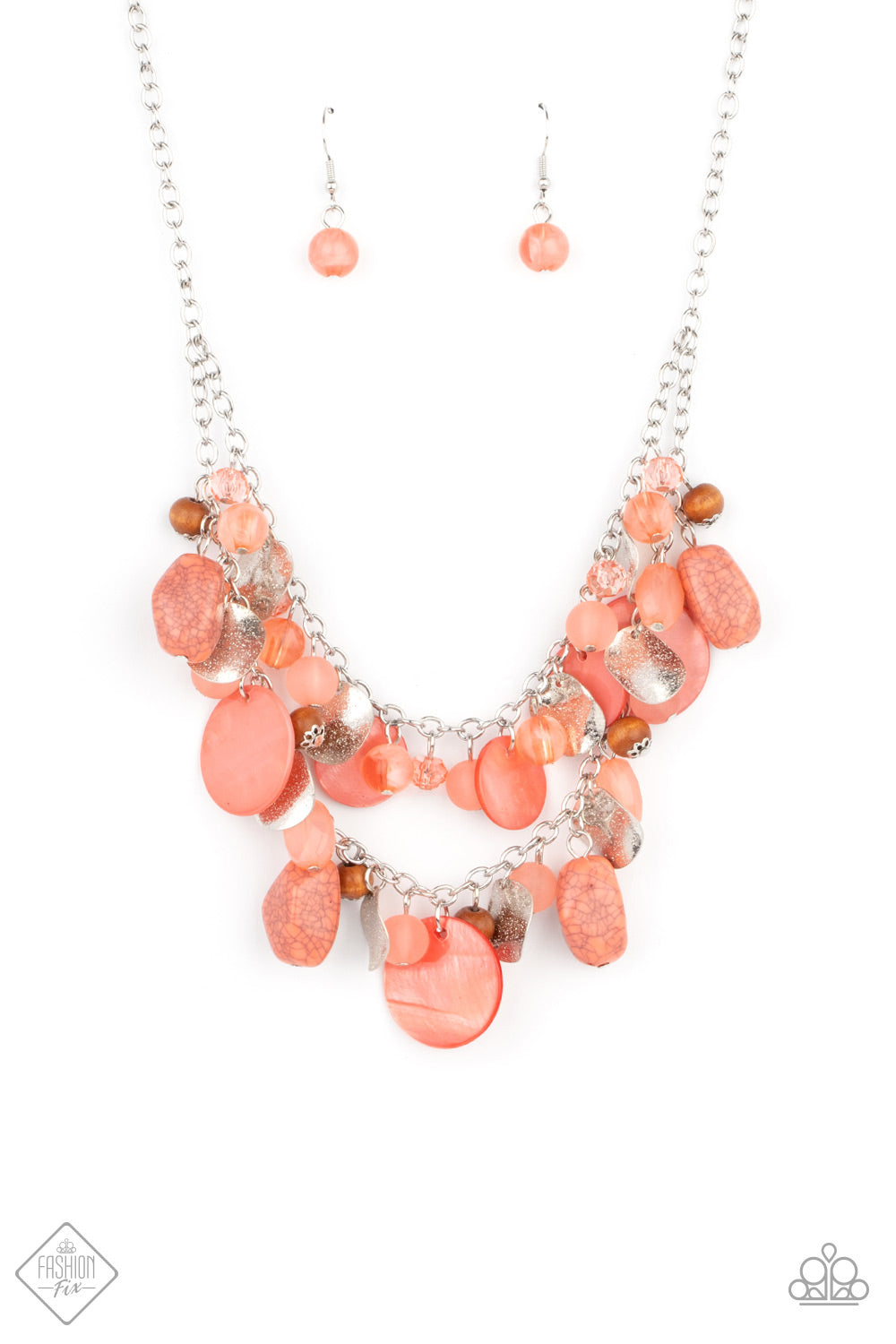 PAPARAZZI Spring Goddess - Orange NECKLACES