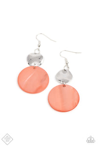 PAPARAZZI Opulently Oasis - Orange EARRINGS