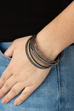 Load image into Gallery viewer, PAPARAZZI How Do You Stack Up? - Black BRACELETS
