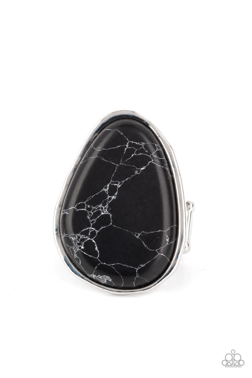 PAPARAZZI Marble Mecca - Black