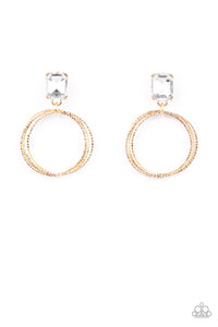 PAPARAZZI Prismatic Perfection - Gold Earrings