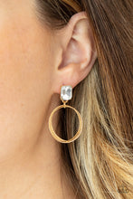 Load image into Gallery viewer, PAPARAZZI Prismatic Perfection - Gold Earrings
