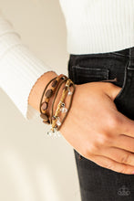 Load image into Gallery viewer, PAPARAZZI Run The Rapids - Brown BRACELETS
