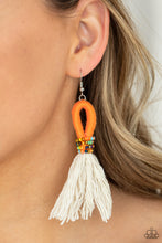 Load image into Gallery viewer, PAPARAZZI The Dustup - Orange Earrings
