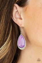 Load image into Gallery viewer, PAPARAZZI A World To SEER - Purple Earrings
