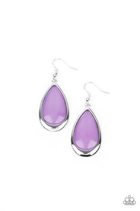 PAPARAZZI A World To SEER - Purple Earrings