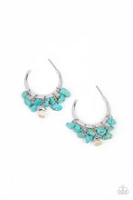 Load image into Gallery viewer, PAPARAZZI Gorgeously Grounding - Blue Earrings
