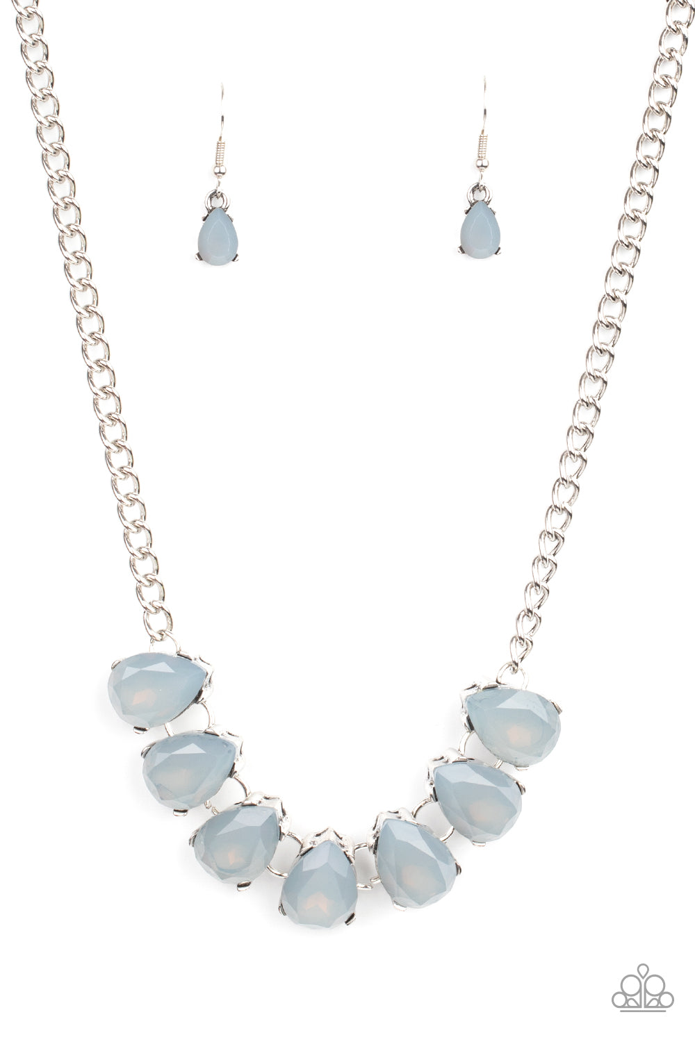 PAPARAZZI Above The Clouds - Silver Necklace