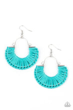 Load image into Gallery viewer, PAPARAZZI Threadbare Beauty - Blue EARRINGS
