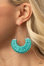 Load image into Gallery viewer, PAPARAZZI Threadbare Beauty - Blue EARRINGS
