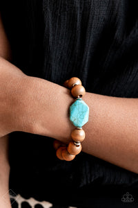 PAPARAZZI Abundantly Artisan - Blue Bracelet