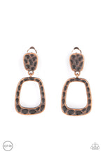 Load image into Gallery viewer, PAPARAZZI Playfully Primitive - Copper Earrings
