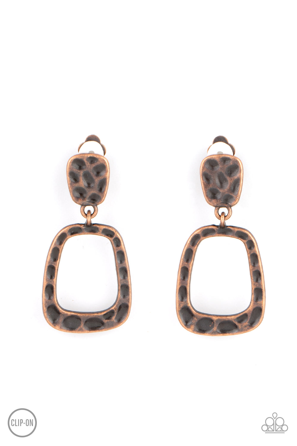 PAPARAZZI Playfully Primitive - Copper Earrings