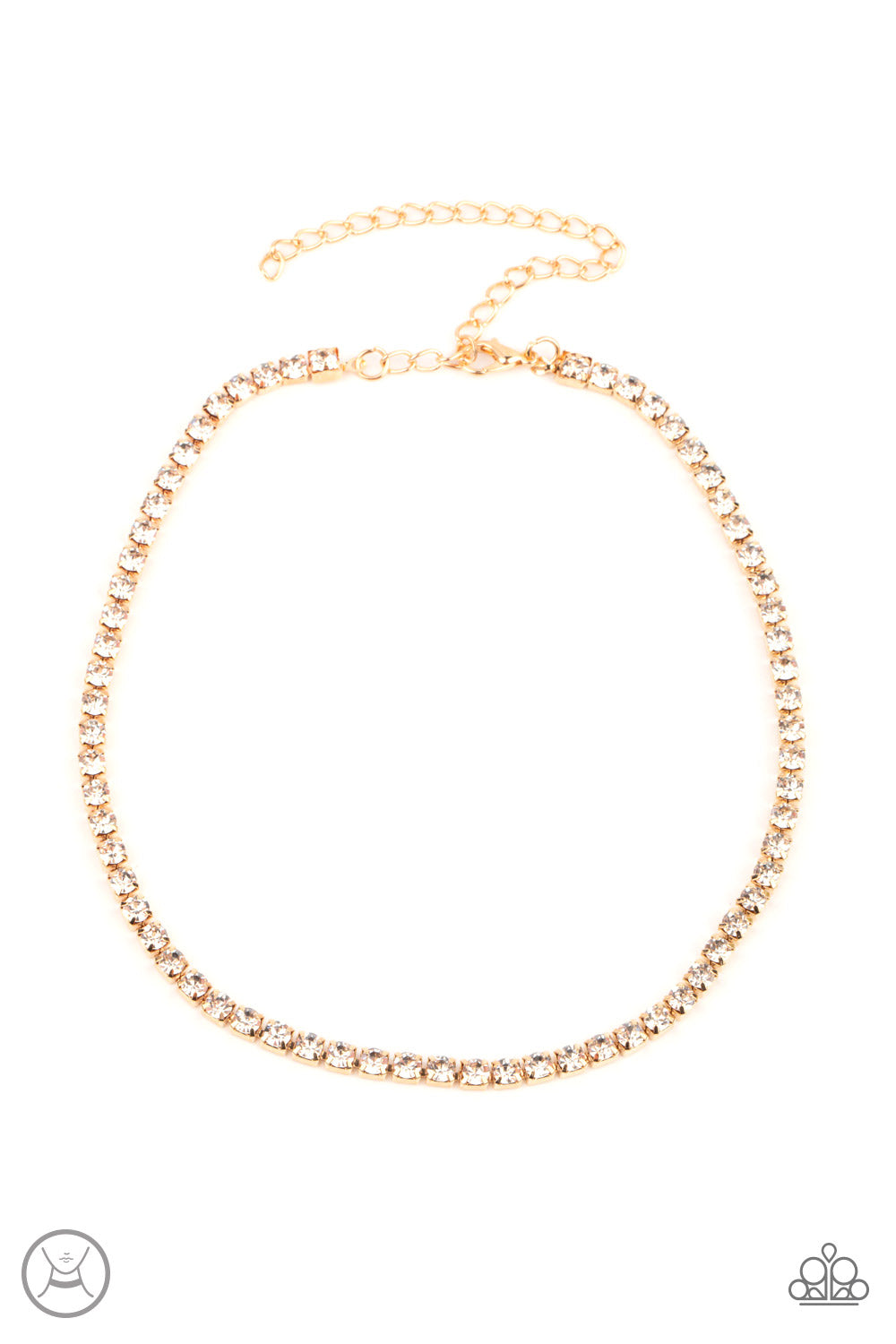 PAPARAZZI Starlight Radiance - Gold Choker Necklace