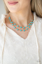 Load image into Gallery viewer, PAPARAZZI Sahara Safari - Blue NECKLACE
