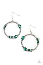 Load image into Gallery viewer, PAPARAZZI Glamorous Garland - Green EARRINGS
