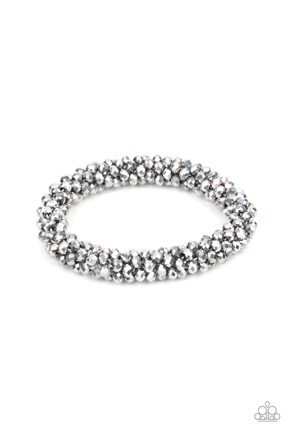 PAPARAZZI Wake Up and Sparkle - Silver BRACELETS