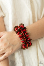 Load image into Gallery viewer, PAPARAZZI Caribbean Canopy - Red Wood Bracelet
