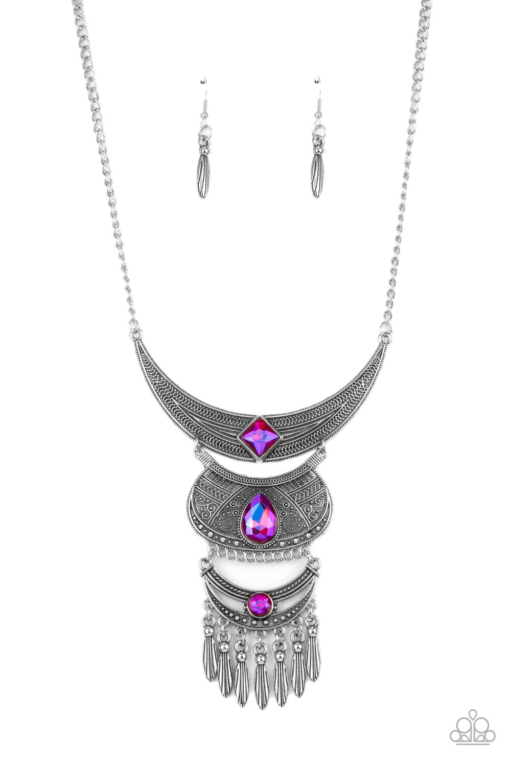 PAPARAZZI Lunar Enchantment - Pink NECKLACE