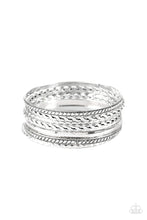 Load image into Gallery viewer, PAPARAZZI  Rattle and Roll - Silver Bracelets
