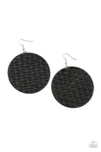 Load image into Gallery viewer, PAPARAZZI WEAVE Me Out Of It - Black Earrings
