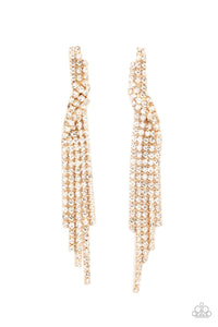 PAPARAZZI Cosmic Candescence - Gold EARRINGS