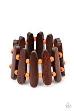 Load image into Gallery viewer, PAPARAZZI Coronado Cabana - Orange/Brown Bracelet
