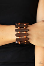 Load image into Gallery viewer, PAPARAZZI Coronado Cabana - Orange/Brown Bracelet
