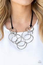 Load image into Gallery viewer, PAPARAZZI Spiraling Out of COUTURE - Silver NECKLACE
