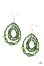 Load image into Gallery viewer, PAPARAZZI Prana Party - Green EARRINGS
