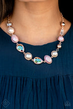 Load image into Gallery viewer, PAPARAZZI Nautical Nirvana - Rose Gold NECKLACE
