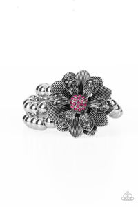 PAPARAZZI Botanical Bravado - Pink Bracelet