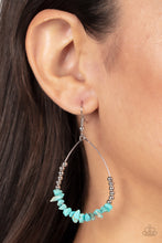 Load image into Gallery viewer, PAPARAZZI Come Out of Your SHALE - Blue EARRINGS
