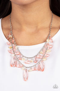 PAPARAZZI Candlelit Cabana - Pink NECKLACE