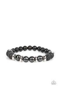 PAPARAZZI Mega Metamorphic - Black Bracelet