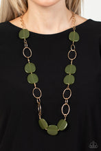 Load image into Gallery viewer, PAPARAZZI Posh Promenade - Green Necklace
