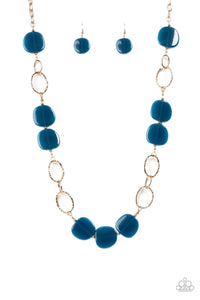 PAPARAZZI Posh Promenade - Blue Necklace