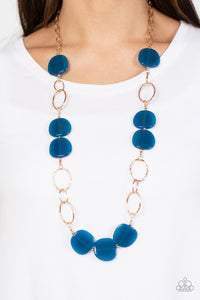 PAPARAZZI Posh Promenade - Blue Necklace