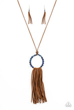 Load image into Gallery viewer, PAPARAZZI Namaste Mama - Blue Necklaces
