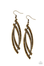 Load image into Gallery viewer, PAPARAZZI Twinkle for Two - Brass EARRINGS
