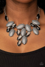 Load image into Gallery viewer, PAPARAZZI Date Night Nouveau - Silver NECKLACE
