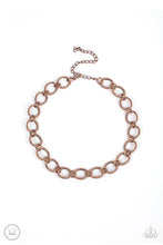 Load image into Gallery viewer, PAPARAZZI 90s Nostalgia - Copper Necklaces NECKLACE
