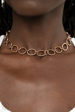 Load image into Gallery viewer, PAPARAZZI 90s Nostalgia - Copper Necklaces NECKLACE
