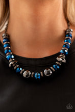 Load image into Gallery viewer, PAPARAZZI Interstellar Influencer - Blue NECKLACE
