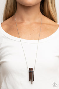 PAPARAZZI Cayman Castaway - Brown Necklaces