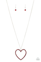 Load image into Gallery viewer, PAPARAZZI Va-Va-VALENTINE - Red NECKLACE
