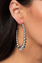 Load image into Gallery viewer, PAPARAZZI Show Off Your Curves - Silver EARRINGS
