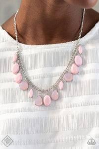 PAPARAZZI Fairytale Fortuity - Pink Necklace