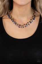 Load image into Gallery viewer, PAPARAZZI Canyon Voyage - Blue NECKLACE
