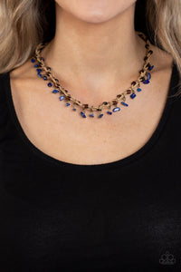 PAPARAZZI Canyon Voyage - Blue NECKLACE